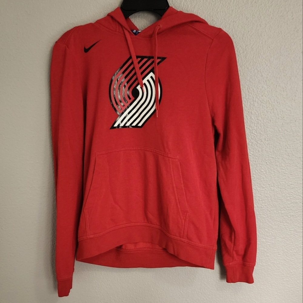 Nike Portland Trail Blazers Primary Logo Pullover Hoodie/ S